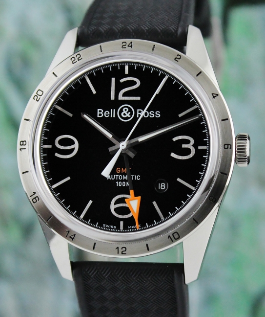 Unworn Bell & Ross BR 123 GMT 24H Automatic Watch
